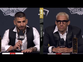 Прессконференция перед ufc 317 топурия vs оливейра