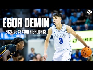 Хайлайты егора дмина за 1 сезон в ncaa