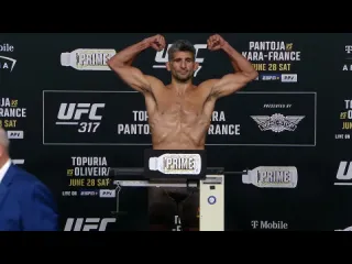 Бенэил дариуш взвешивание перед ufc 317