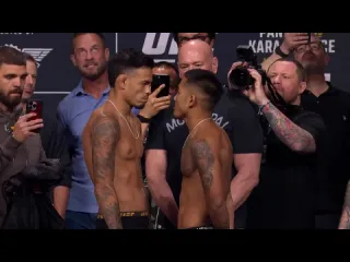 Брэндон ройвал vs джошуа ван битва взглядов перед ufc 317