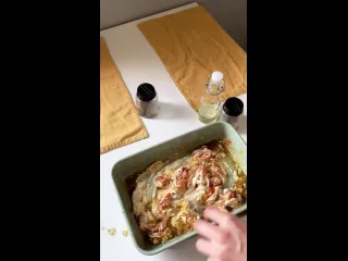 Феттучини с сырнотоматной массой