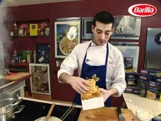 Готовим вместе с barilla паппарделле с белыми грибами