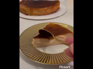 Рецепт баскский чизкейк с варной сгущнкой
