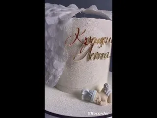 Декор торта крылья ангела
