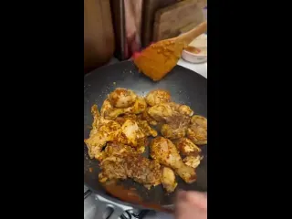 Курица в устричносоевом соусе
