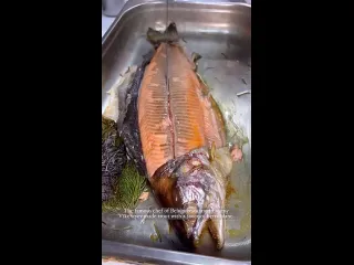 Форель с соусом beurre blanc от шефповара ресторана