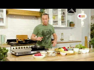 Драники с кремом и креветками ланчбокс