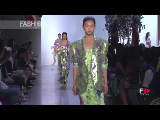 Prabal gurung выделяет весну 2020 г нью йорк fashion channel