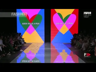 Agatha ruiz de la prada осень 2016 miami fashion channel