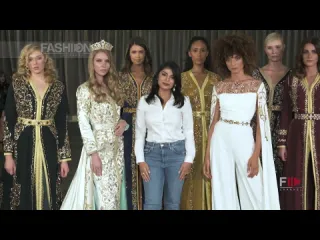 Sahar saleh couture oriental fashion show london sept