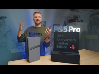 Распаковка ps5 pro 30th anniversary за 500 000 рублей