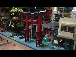 Внушительная постройка из lego