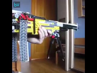 Автомат из lego