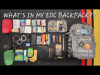 68 outdoors edc backpack whats in my everyday carry backpack vanquest trident 21 tour