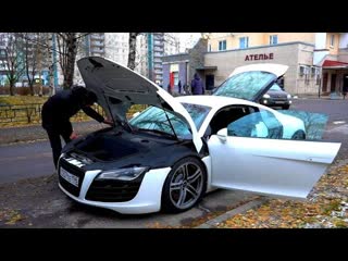 Ilya strekal самая дешевая audi r8 в россии часть 1 сломалась и не заводится 1080p