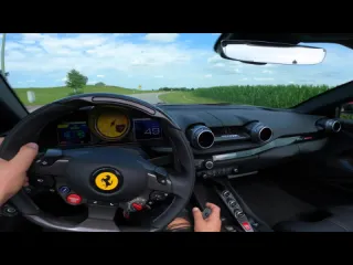 Ferrari 812 gts nlargo от первого лица