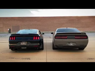 Mustang vs challenger