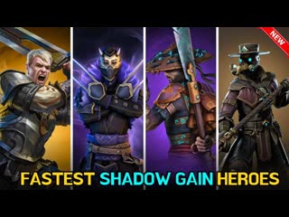 The odyssey gaming omg these 7 heroes now have the fastest shadow gaining ability in 2024 shadow fight 4 arena