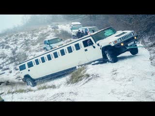 Менеджер антон что может лимузин hummer в offroad поехал с toyota lc 200 и зил 131 на бездорожье 1080p