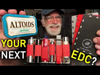 Earthling edc will this free mini edc organizer replace your altoids tin kit edc