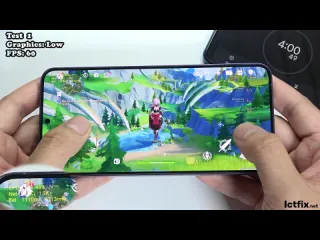 Samsung galaxy s24 plus genshin impact gaming test exynos 2400 120hz display