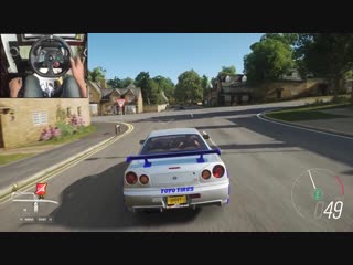 Nissan skyline r34 gtr forza horizon 4