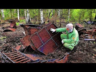 Вс из за метало копа секретная яма под паааровозом сумасшедшие находки в тайге жесткая заруба с металлом