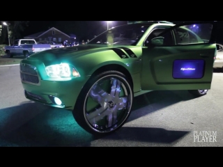 King kong dodge charger on 32 inch dub ham