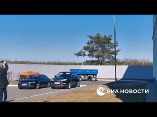 Прибытие украинской делегации