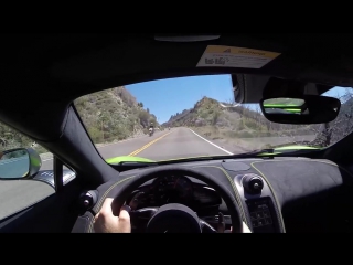 2016 mclaren 675lt wr tv pov canyon drive