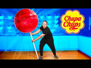 Vanzai я сделал гигантский chupa chups весом 160 килограмма 1080p