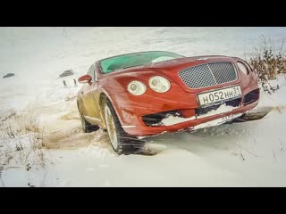 Менеджер антон сумасшедший на bentley поехал на бездорожье вместе toyota prado offroad 1080p