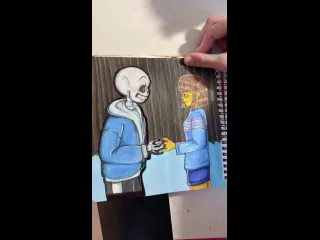 Маша lilp санс андертейл бук sans undertale book