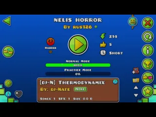 Нелис я попросил игроков построить хоррор уровень в geometry dash 22