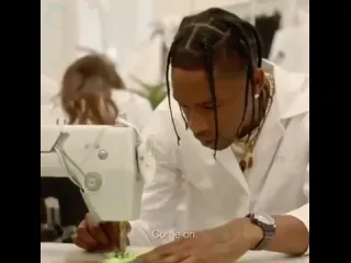 Travis scott нашл себе работу