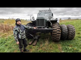 Combat crew ставим 10 колс на зил157 поплывт 1080p