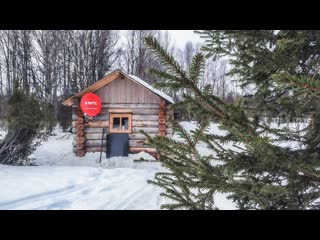 Тажный 2 дня на рыбалке за хариусом на базовую избу утопил удочку 1080p