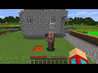 Компот житель отомстил мне за свой дом в майнкрафт компот minecraft