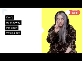 Живой голос billie eilish и lil nas x