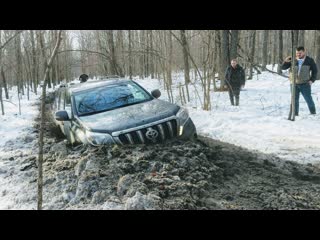 Менеджер антон обезумевшие водители toyota prado и porsche cayenne едут в offroad 1080p