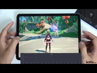 Ipad air 5 genshin impact gaming test 2024 apple m1