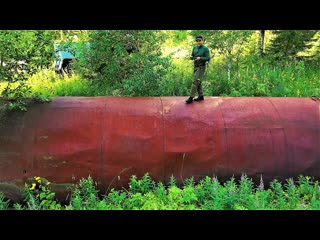 Вс из за метало копа брошено и забыто в ссср тысяча килограмм за один рейс таежная изба баня щука будет вс