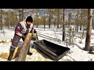 Вс из за метало копа изоляция двадцать суток в тайге строю тажный дом чп на тажной реке