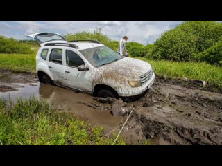 Менеджер антон renault duster в оффроад вместе с audi a6 рено дастер оффроад