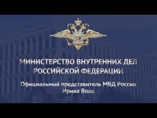 Мвд медиа ирина волк в курской области полицейские задержали подозреваемых в серии мошенничеств