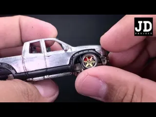 Jakarta diecast project toyota tundra drift team transport hot wheels custom