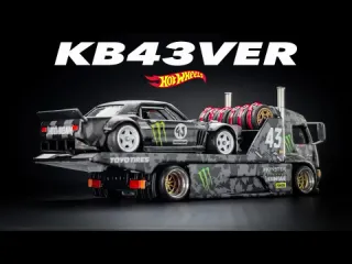 Jakarta diecast project tribute ken block kb43ver aerolift truck hot wheels custom