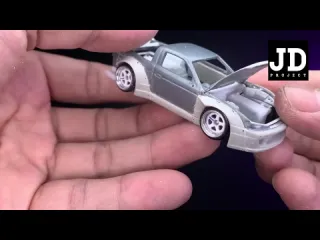 Jakarta diecast project initial d style nissan fake silvia s15 silvia s15 jadi jadian hot wheels custom