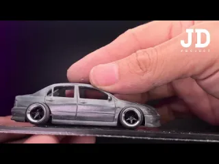 Jakarta diecast project mitsubishi lancer evo 9 restoration mod clean street pandem bodykit