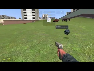 Серой первый раз в жизни играю в garrys mod